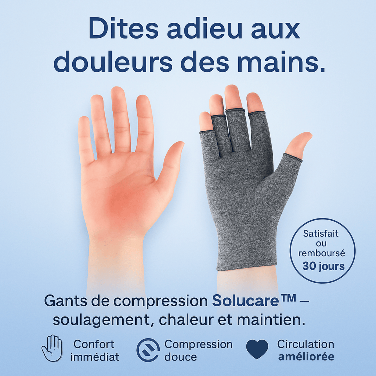 Gants de compression Solucare™